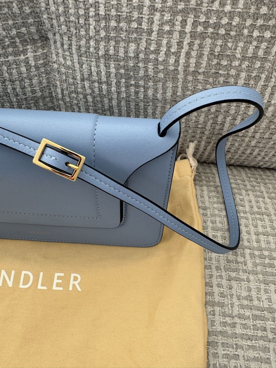 Wandler Taschen für Damen: Wandler Penelope Mini Tasche hellblau Leder neu – Gebraucht aus Zürich von Guni_Closet 2