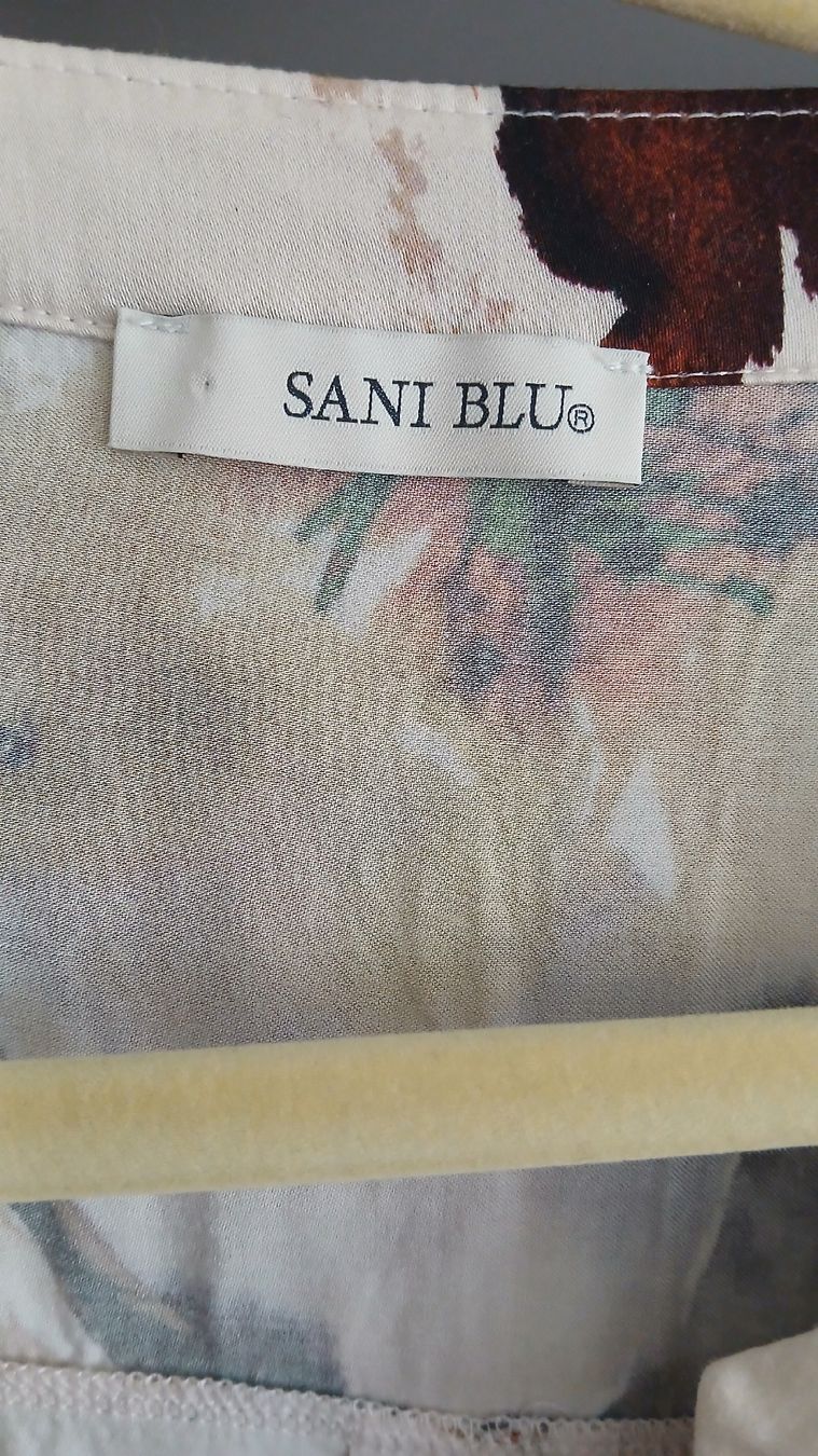Camicette: Sani Blu Bluse aus Viskose, Gr 46 – Usato da Beinwil am See venduto da Superchance 2