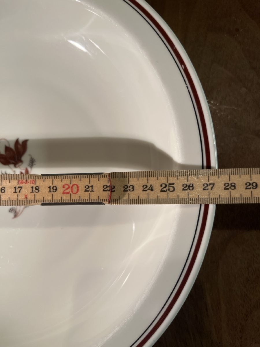 Schalen: flache Schüssel, grosser Teller, Durchm. 27.5 cm Langenthal – Gebraucht aus Wila von Fritz-Wila 1