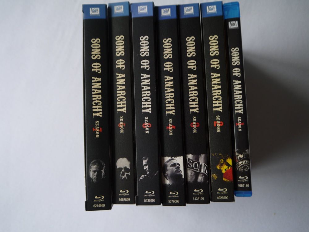 SONS OF ANARCHY 1-7 Die Komplette Serie Blu Ray | Kaufen Auf Ricardo