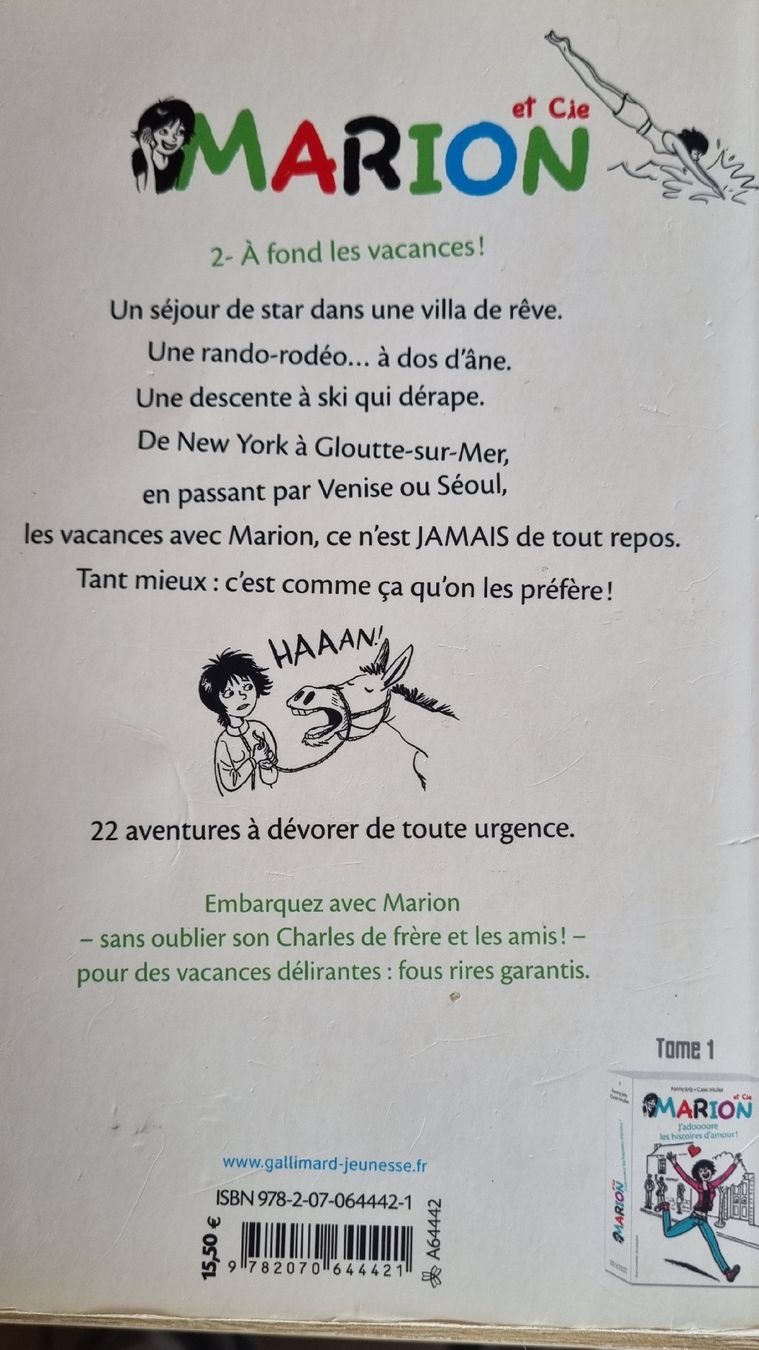 Libri: Marion et compagnie – Usato da Corbeyrier venduto da Lalaland99 1
