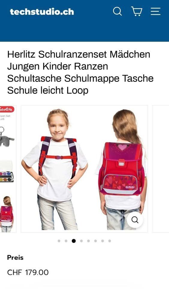 Herlitz Borse & Zaini: Schulsack herlitz ultraleicht – Nuovo (secondo la descrizione) da Trimbach venduto da Lapizlazuli 2