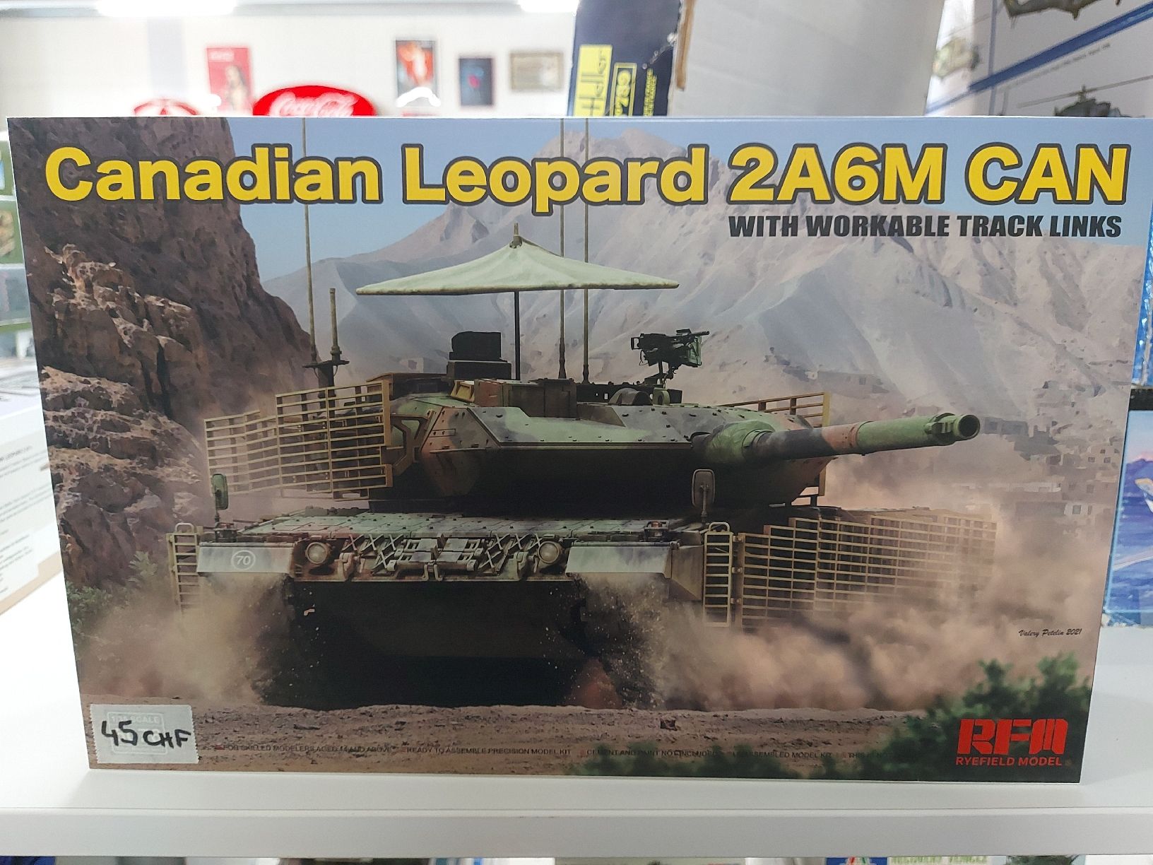 Kit di modellismo & Modellini statici: Canadian Leopard 2A6M CAN – Usato da Baden venduto da thailega