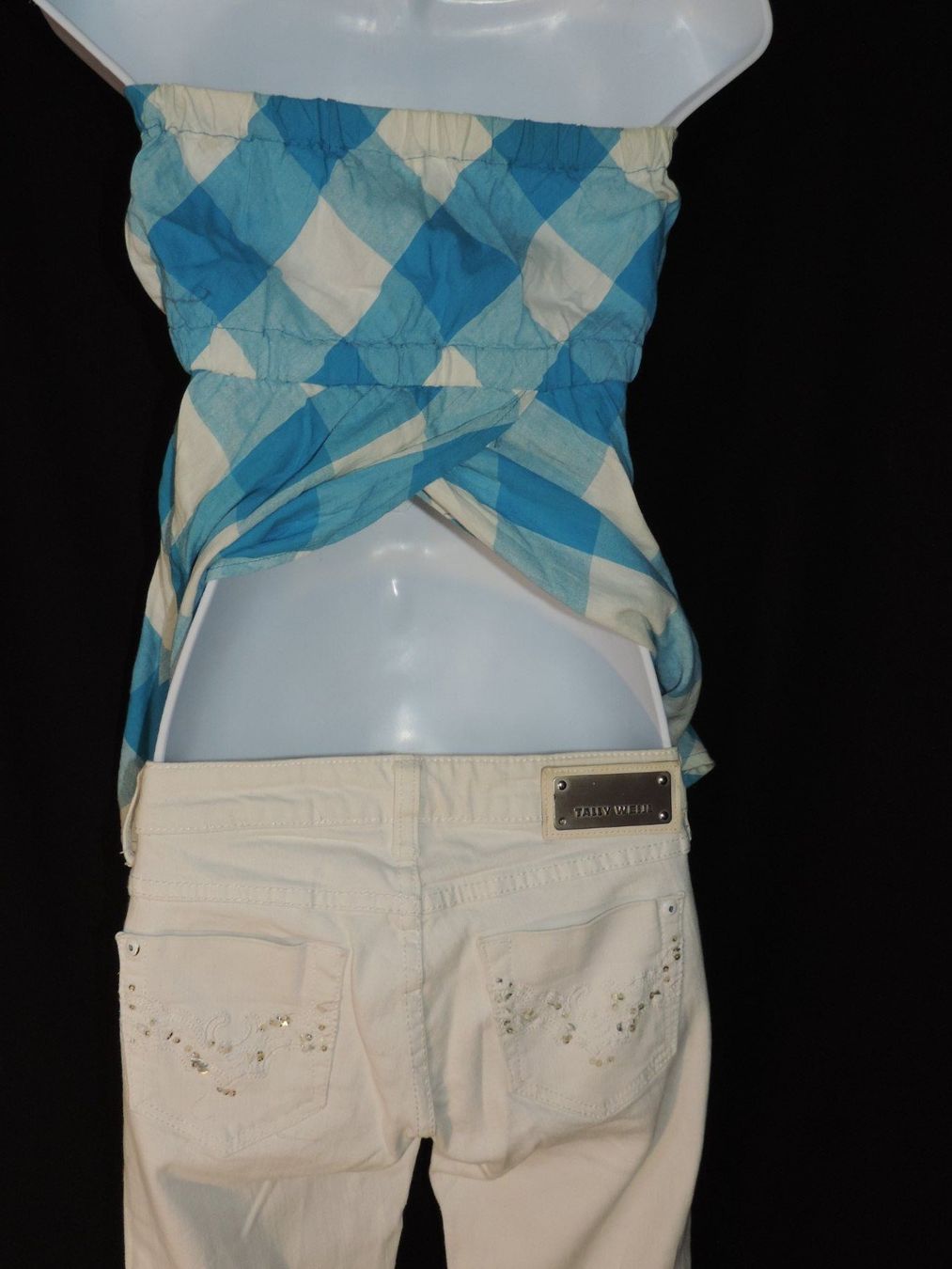 Lotti di vestiti: ensemble jeans bustier – Usato da Genève venduto da Axelle333 8