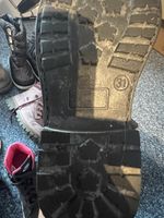 Kinderstiefel schwarz mit Nieten Gr. 31