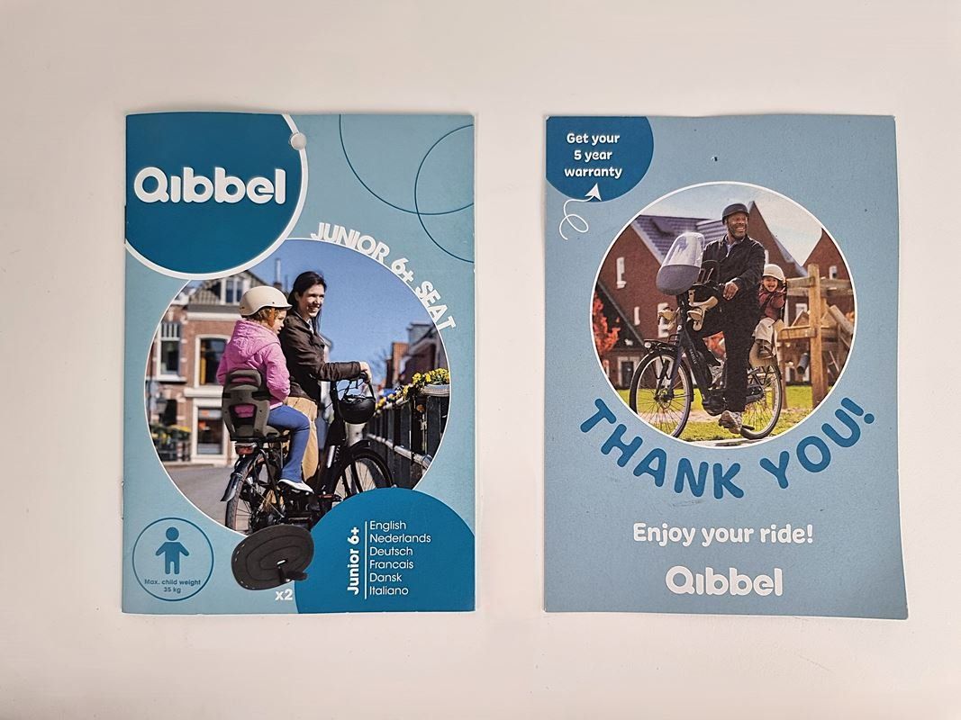 Sièges auto: Qibbel Velokindersitz 6+ Junior – Neuf (Voir description) à Urtenen-Schönbühl par Restwert_Schoenbuehl 4