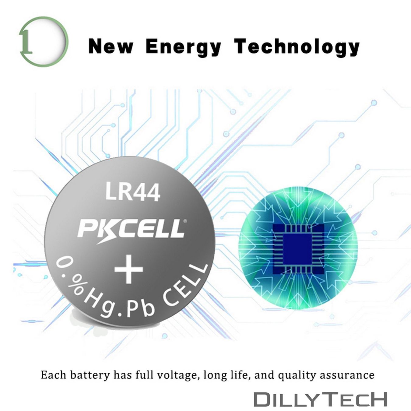 Caricatori & Batterie: PKCELL AG13, LR44, 357 Knopfzellenbatterie - 10 Stk. – Nuovo e nell'imballaggio originale da Meilen venduto da DillyTecH 4