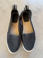 Schwarze Espadrilles von H&M, Grösse 39, Top Zustand