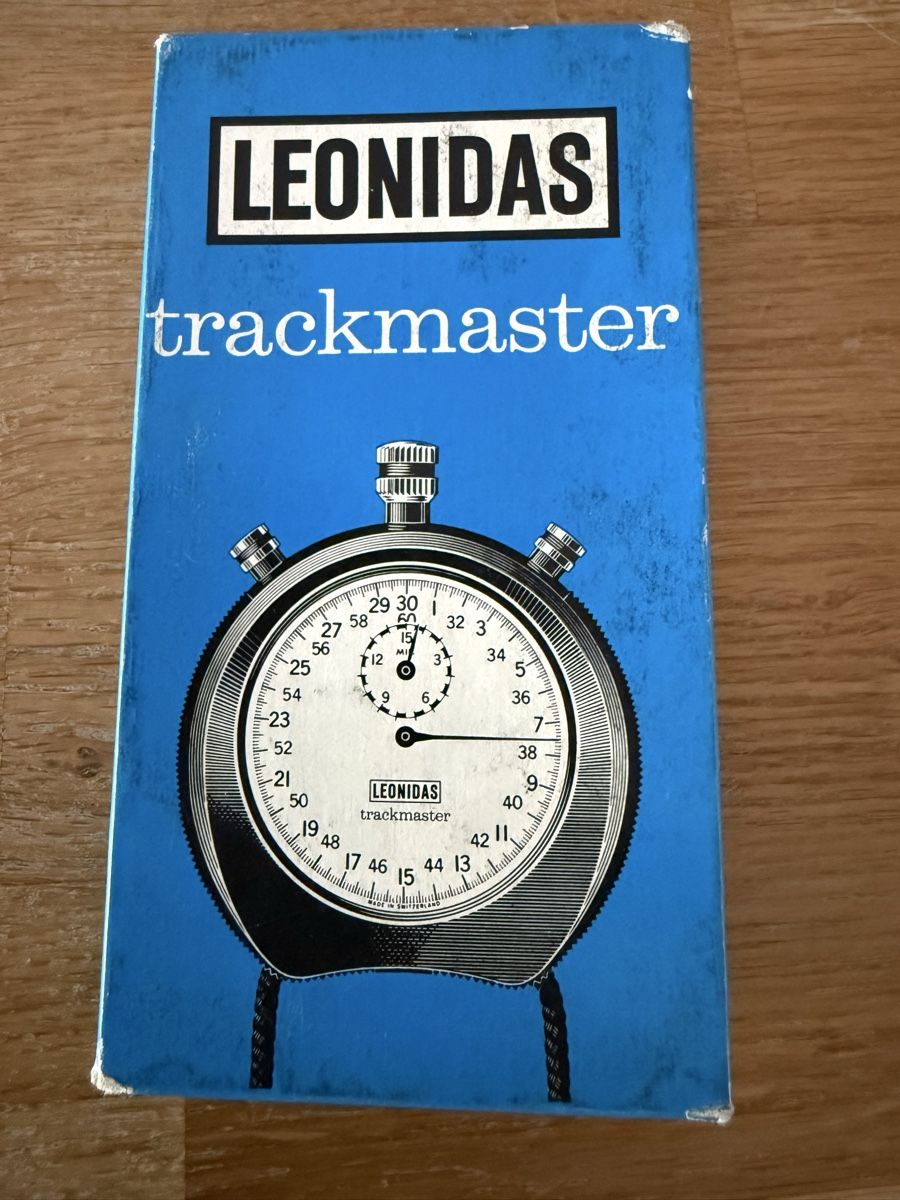 Leonidas Uhren: Leonidas Trackmaster Stoppuhr Alte Uhr – Gebraucht aus Goldach von Messerguru