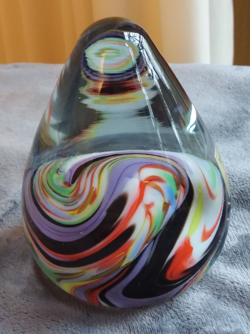 Statuette: La Vida Paperweight Briefbeschwerer Glas Design – Usato da Zürich venduto da Aleick 1