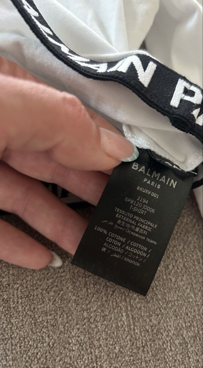 Balmain Pullover & Sweatshirts: Balmain Oberteil Weiss Gr. 10a Crop Logo & Reissverschluss – Neu (gemäss Beschreibung) aus Sursee von ramona0406 4