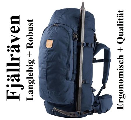 350Fr NEU Fjällräven Wanderrucksack Tasche Camping Zelt 52 L