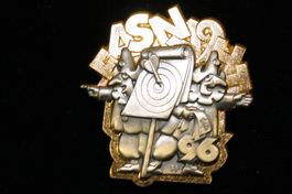 Basler Fasnachtsplakette 1996 Gold