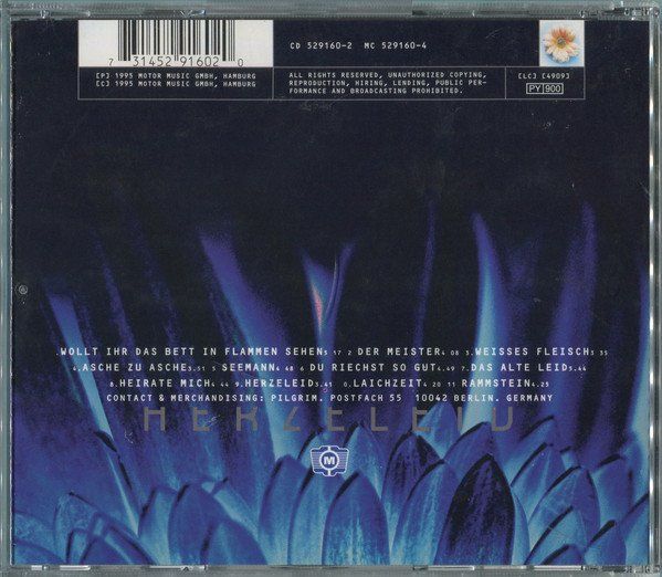 CD: CD Rammstein - Herzeleid (1995) – Usato da Möriken AG venduto da mineralia 1