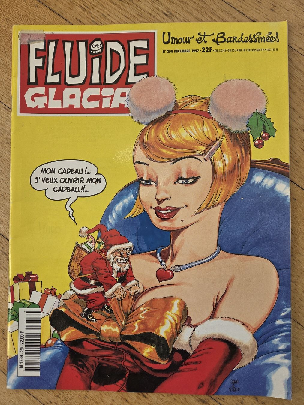 Comics: Fluide Glacial N°258 Décembre 1997  – Gebraucht aus Territet von Cenh