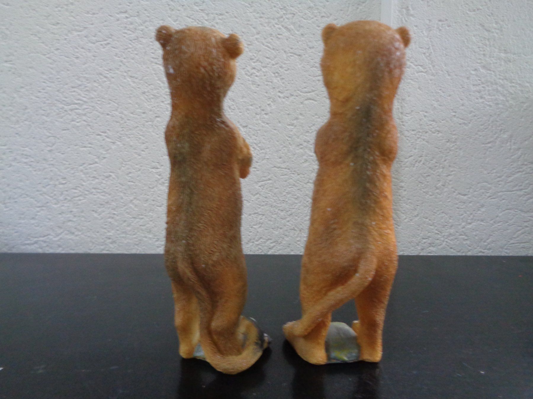 Statuette: Erdmännchen 2 Stk. (17.5 cm) – Nuovo e nell'imballaggio originale da Langenbruck venduto da Gumsi 3