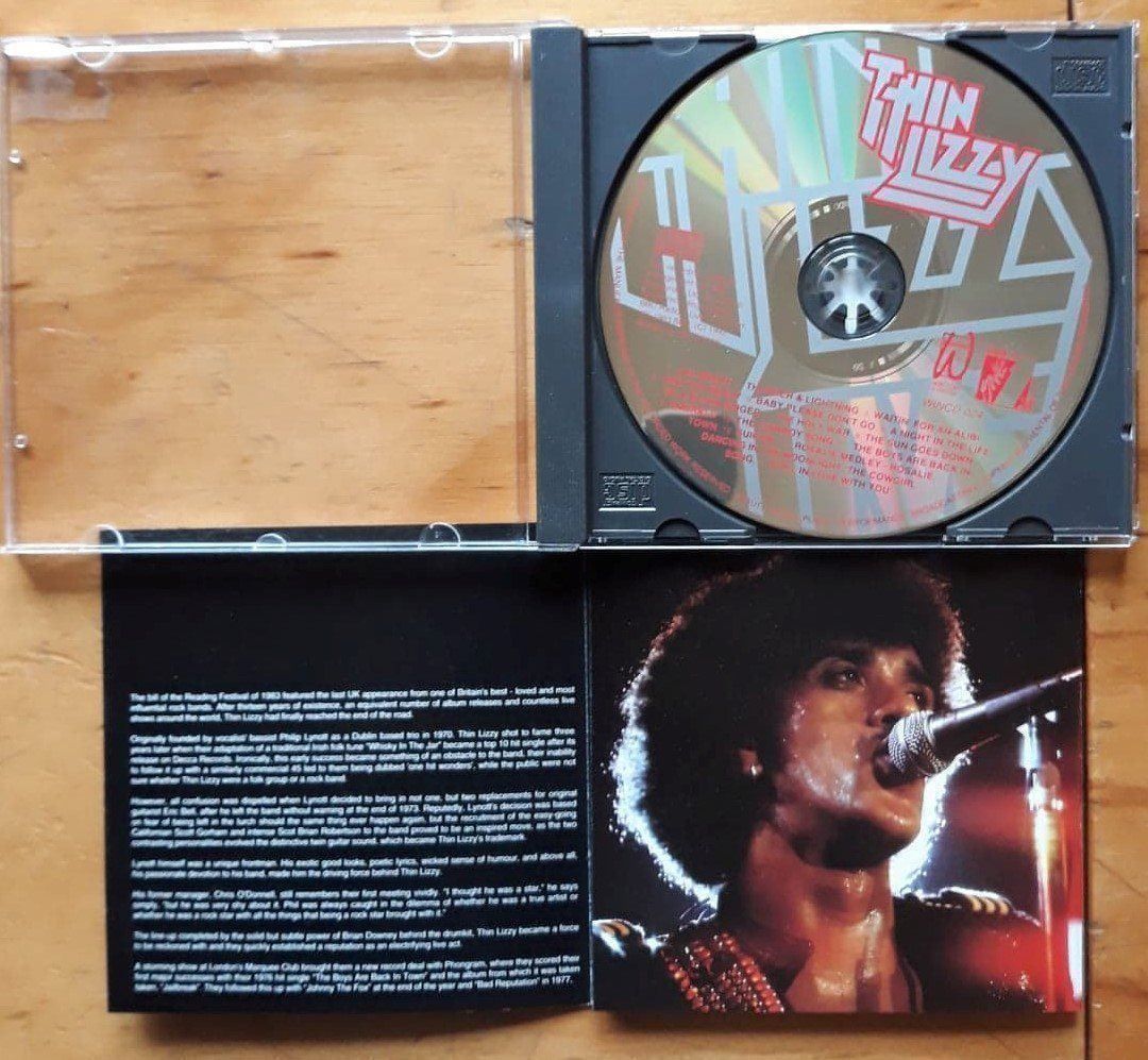 CD: THIN LIZZY - BBC Radio 1 - CD 1992 – Usato da Le Locle venduto da PereiraHugo 2