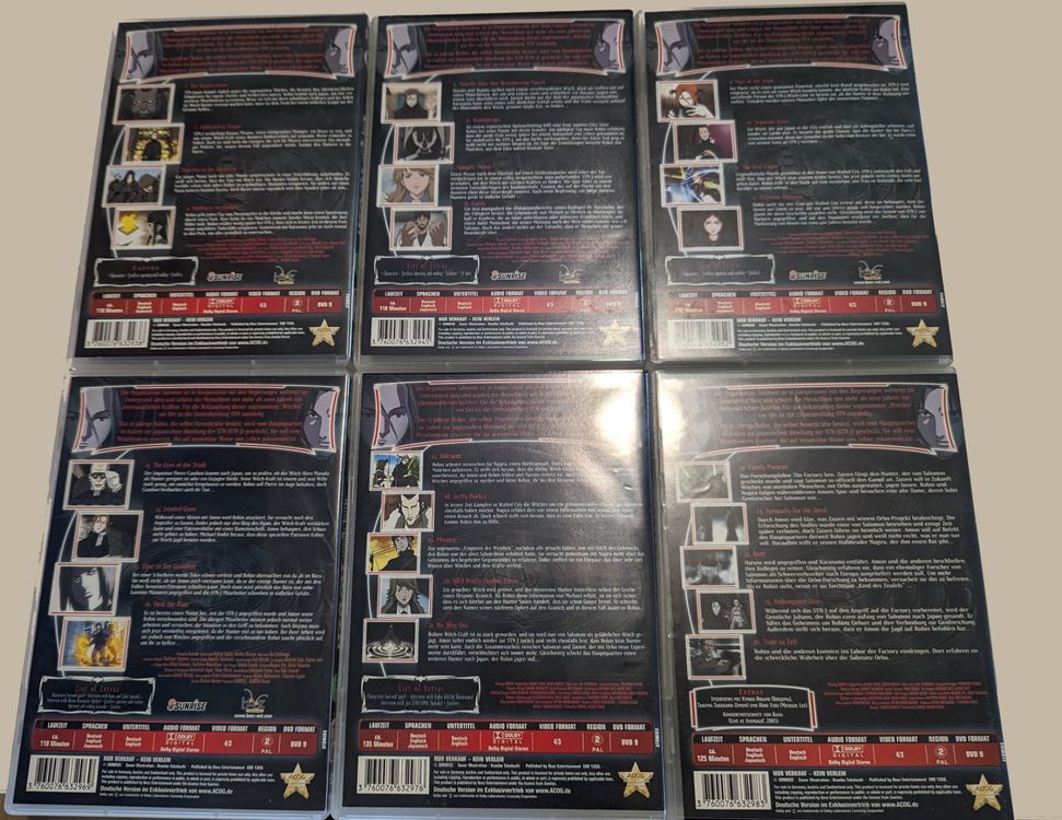 Witch Hunter Robin Anime DVD vollständig 6 DVDs (Gebraucht) in Knonau ...