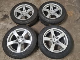 04x Winterräder für BMW 520 (2011) 225/55R17 Rial Felge