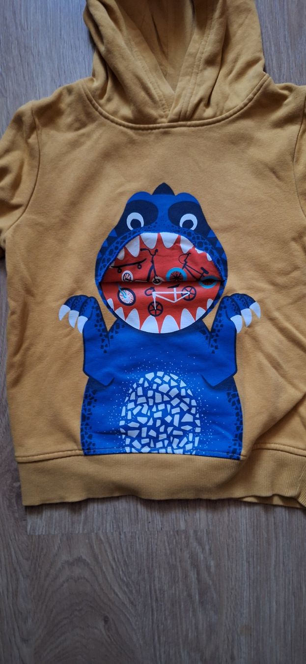 C&A Maglioni & Felpe: Kinder Kapuzenpullover Dino Grösse 116  – Usato da Morschach venduto da son_8fqy 1