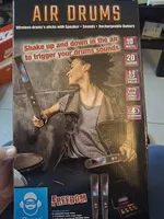 Air Drum jeu de baguettes pour faire de l'air batterie