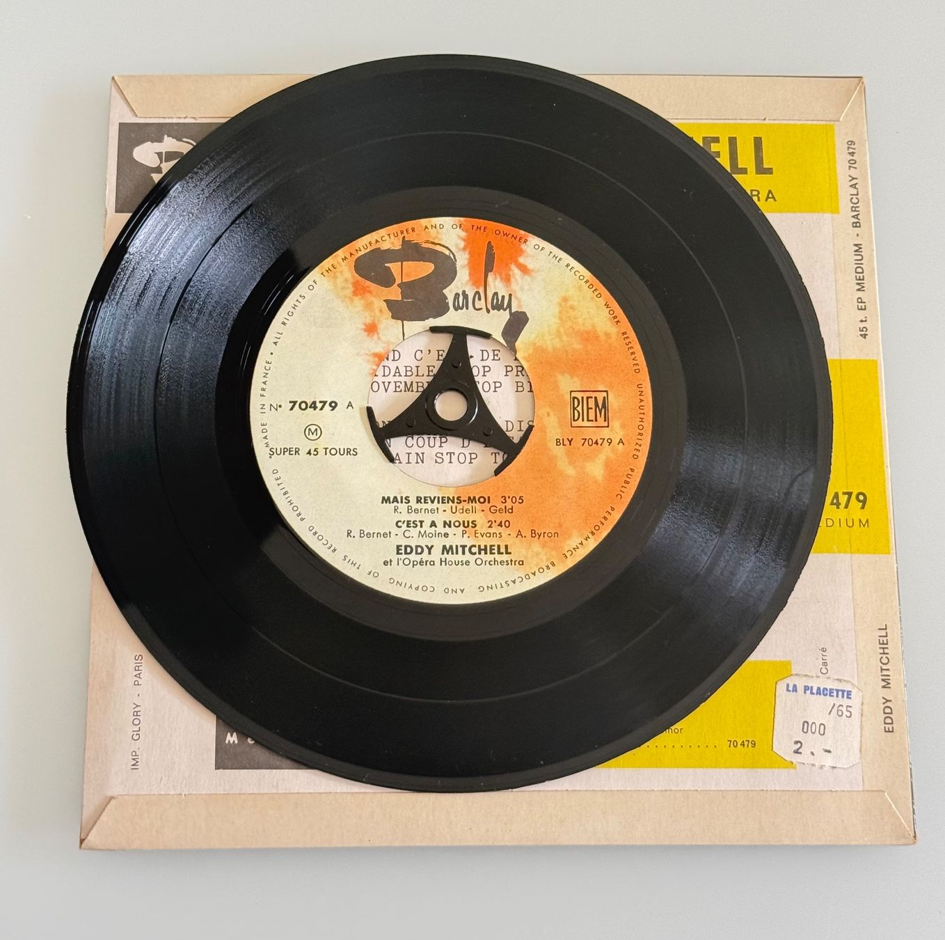 Schallplatten: Eddy Mitchell - Mais Reviens-moi - EP – Gebraucht aus Denges von peumens 2