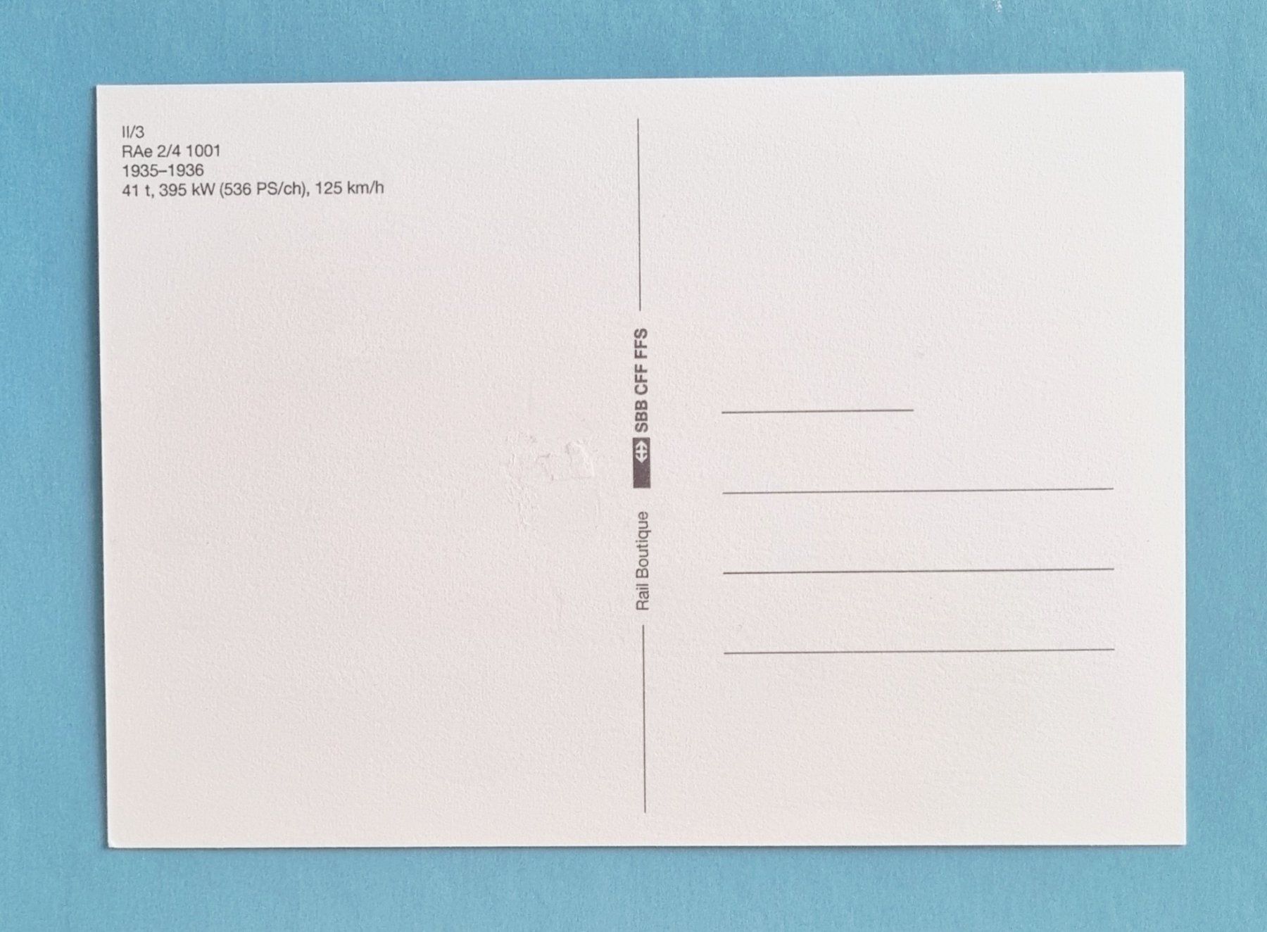 Cartoline postali: Roter Pfeil - RAe 2/4 - SBB - CFF – Usato da Rothrist venduto da RROENK 1