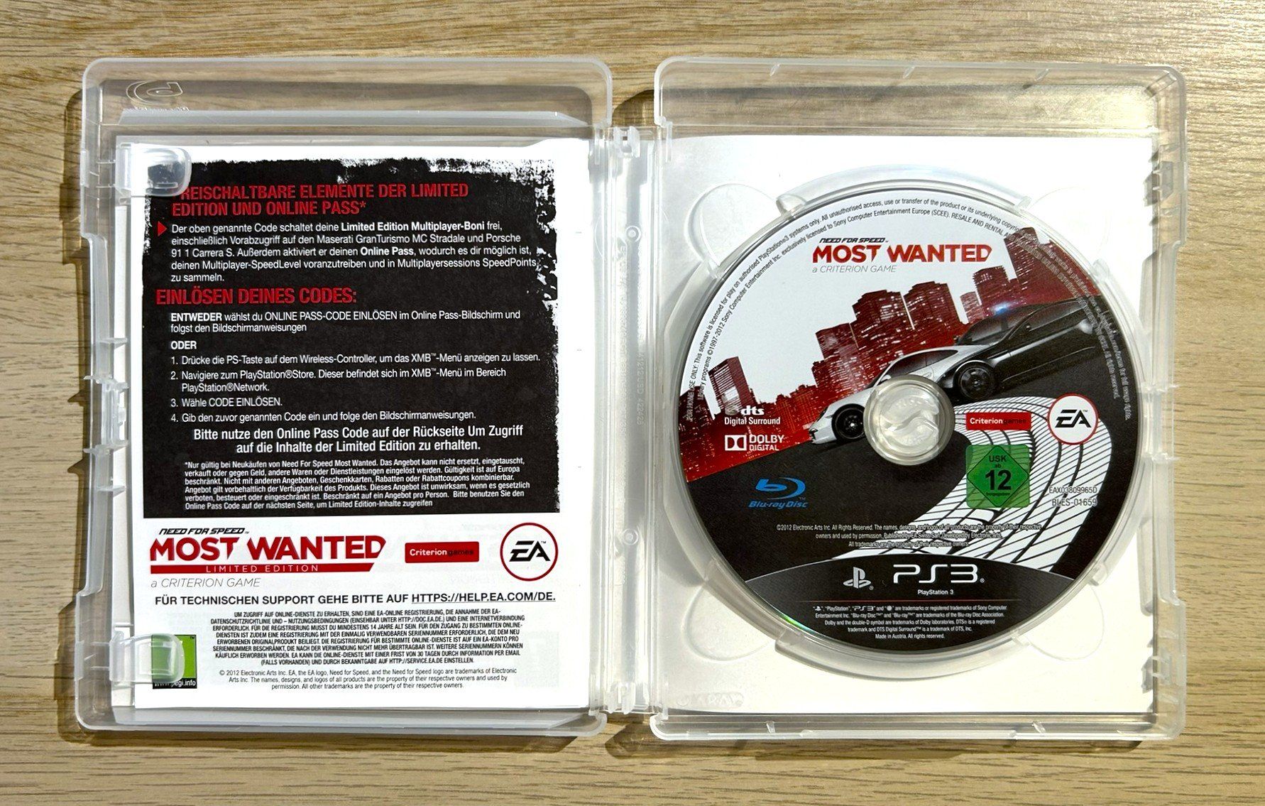 Sony Giochi: Need for Speed Most Wanted Limited Edition PS3 – Usato da St. Gallen venduto da Alpine.Arcade 2