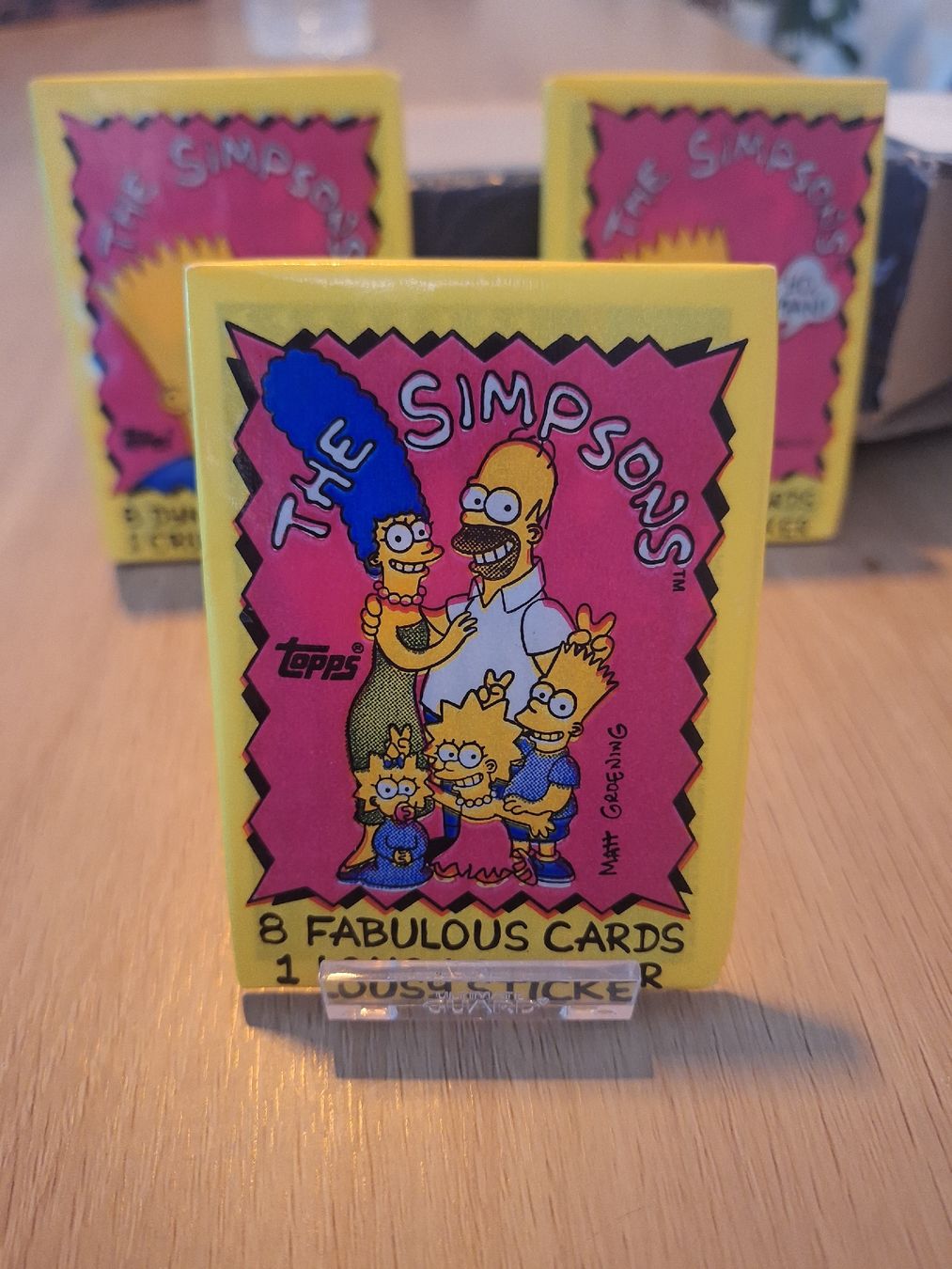 Topps Carte collezionabili: The Simpsons Sammelkarten Topps 1990 Sealed Pack – Nuovo (secondo la descrizione) da Zürich venduto da Grendi_Cards
