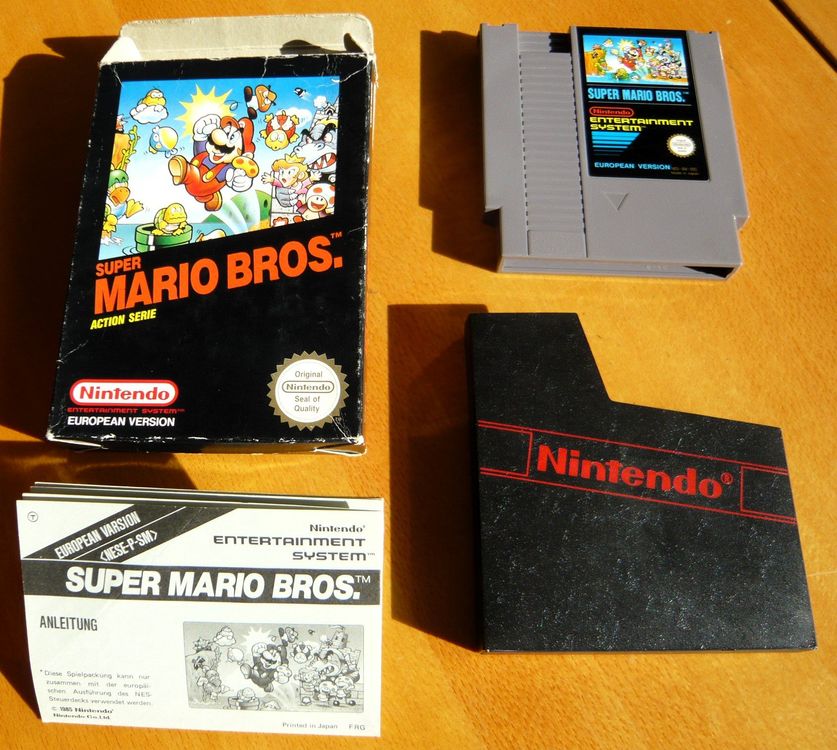 JEU VIDEO NINTENDO Nes Super Mario Bros 1 Version Pal Fra Fah En Boite Et Notice EUR 59,90