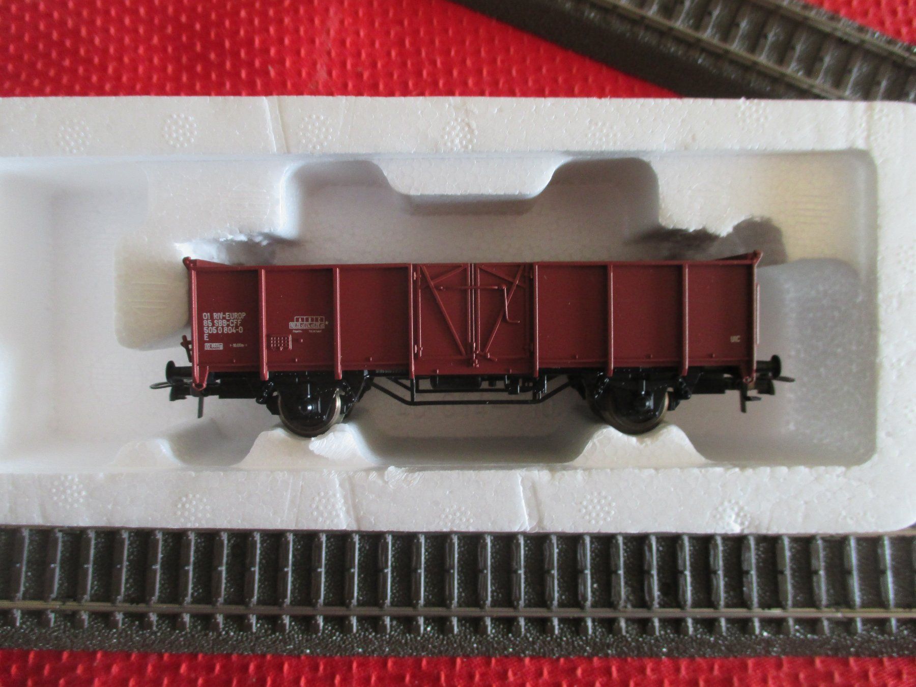 Roco Modelleisenbahnen: Roco H0 Offener Güterwagen SBB AC – Gebraucht aus Breitenbach von anti11