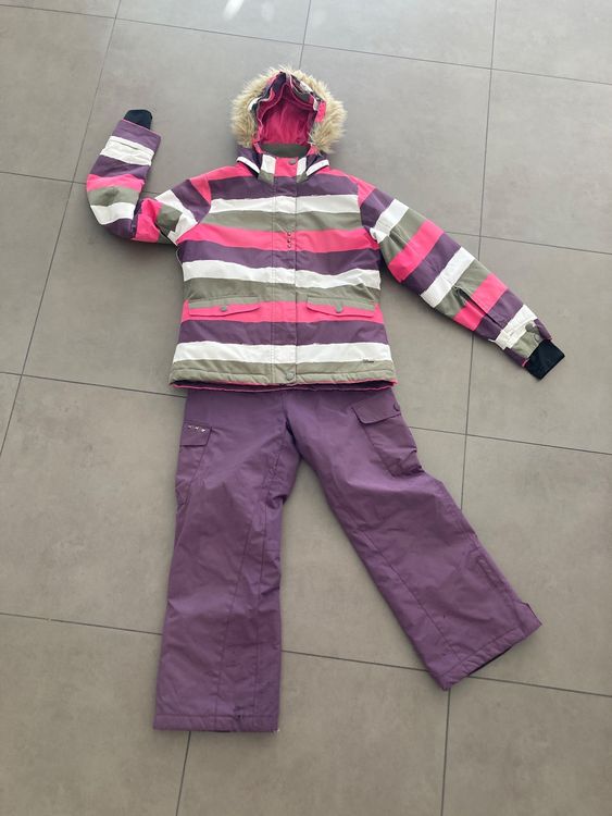 Combinaison de ski fille flugi mauve - Peak mountain