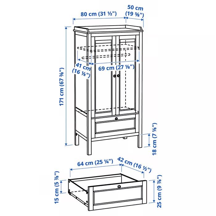 Ikea Armadi: Kleiderschrank Ikea Sundvik, weiss – Usato da Winterthur venduto da Skuenzle 6