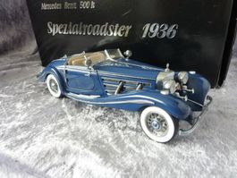 Mercedes 500K Spezialroadster 1936  1:24