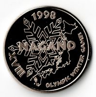 1998_Nagano_Olympic Winter Games_Medaille zur Olympiade