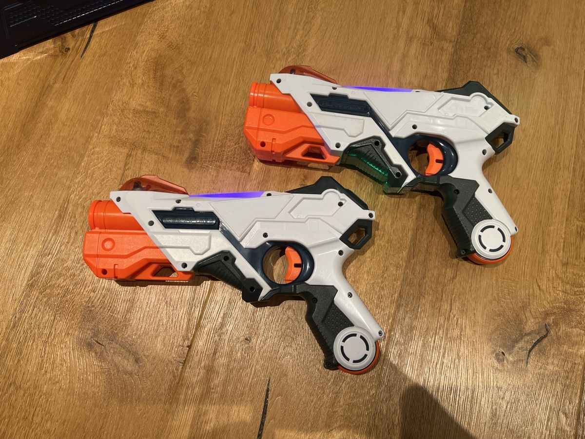 Nerf Giocattoli: Nerf Laser Ops Pro Alphapoint Set 2 Stück – Usato da Bachenbülach venduto da Floydp 1