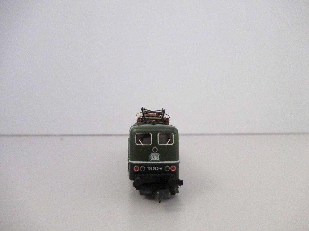 Trix Modelleisenbahnen: Minitrix 2056 E-Lok BR151 DB Deutsche Bahn DC Spur N Elektro – Gebraucht aus Basel von mhmarken 2
