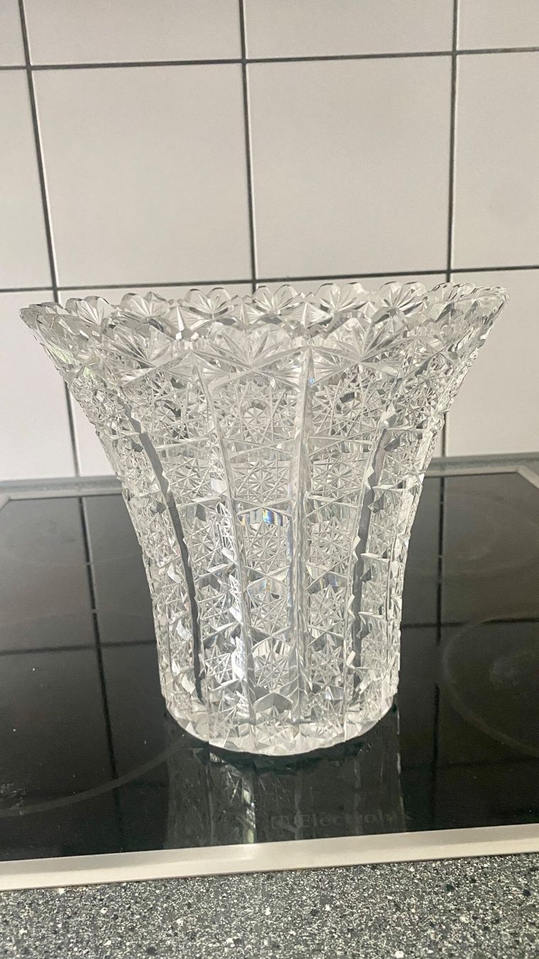 Vasi & Recipienti: Kristall geschliffene Rogaska Vase – Usato da luzern venduto da bar_5gtr