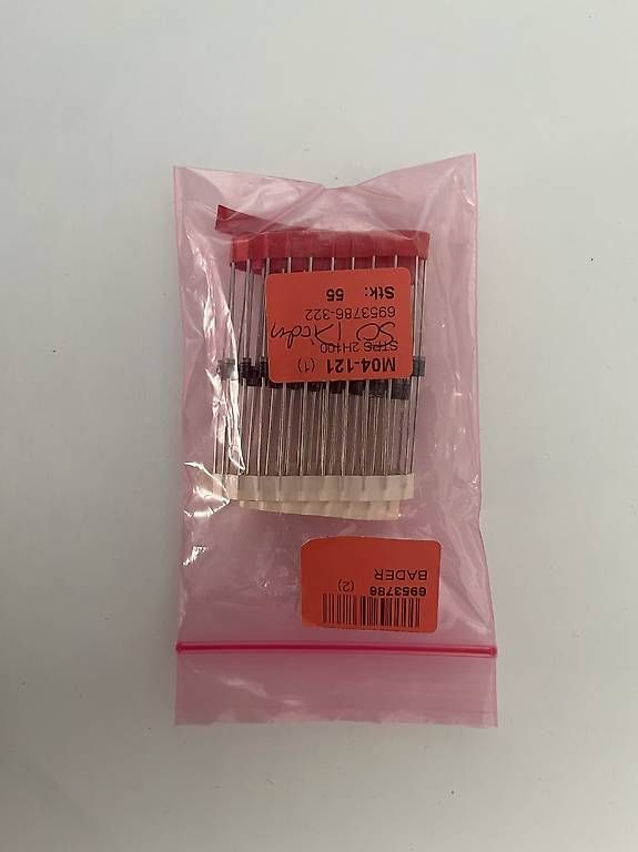 Componenti elettronici: Schottkydiode, 100V, 2A – Usato da Schötz venduto da joe_q9dn 1