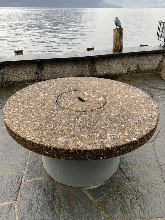 Steintisch Garten rund Kaufen auf Ricardo