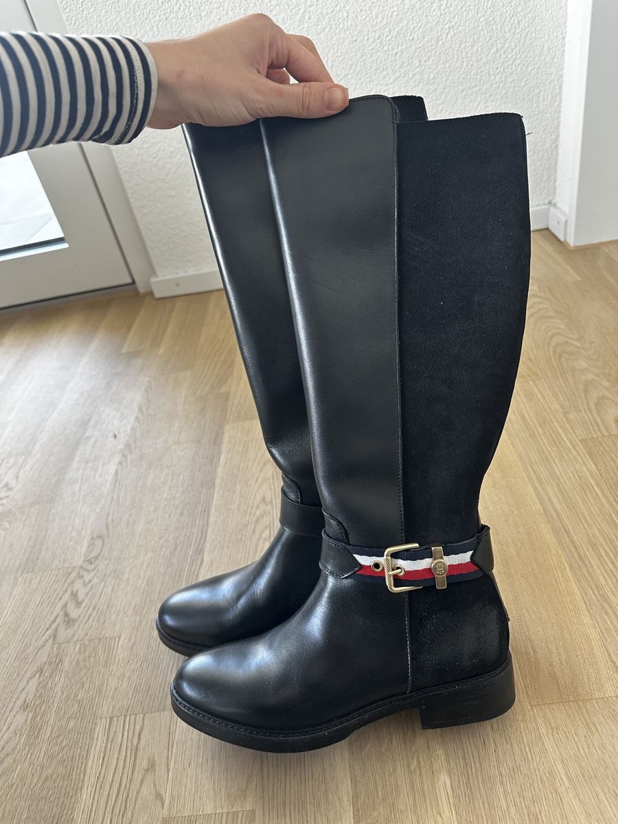 Tommy Hilfiger Scarpe da donna: Lederstiefel EU 37, Tommy Hilfiger – Nuovo (secondo la descrizione) da Bülach venduto da andfil