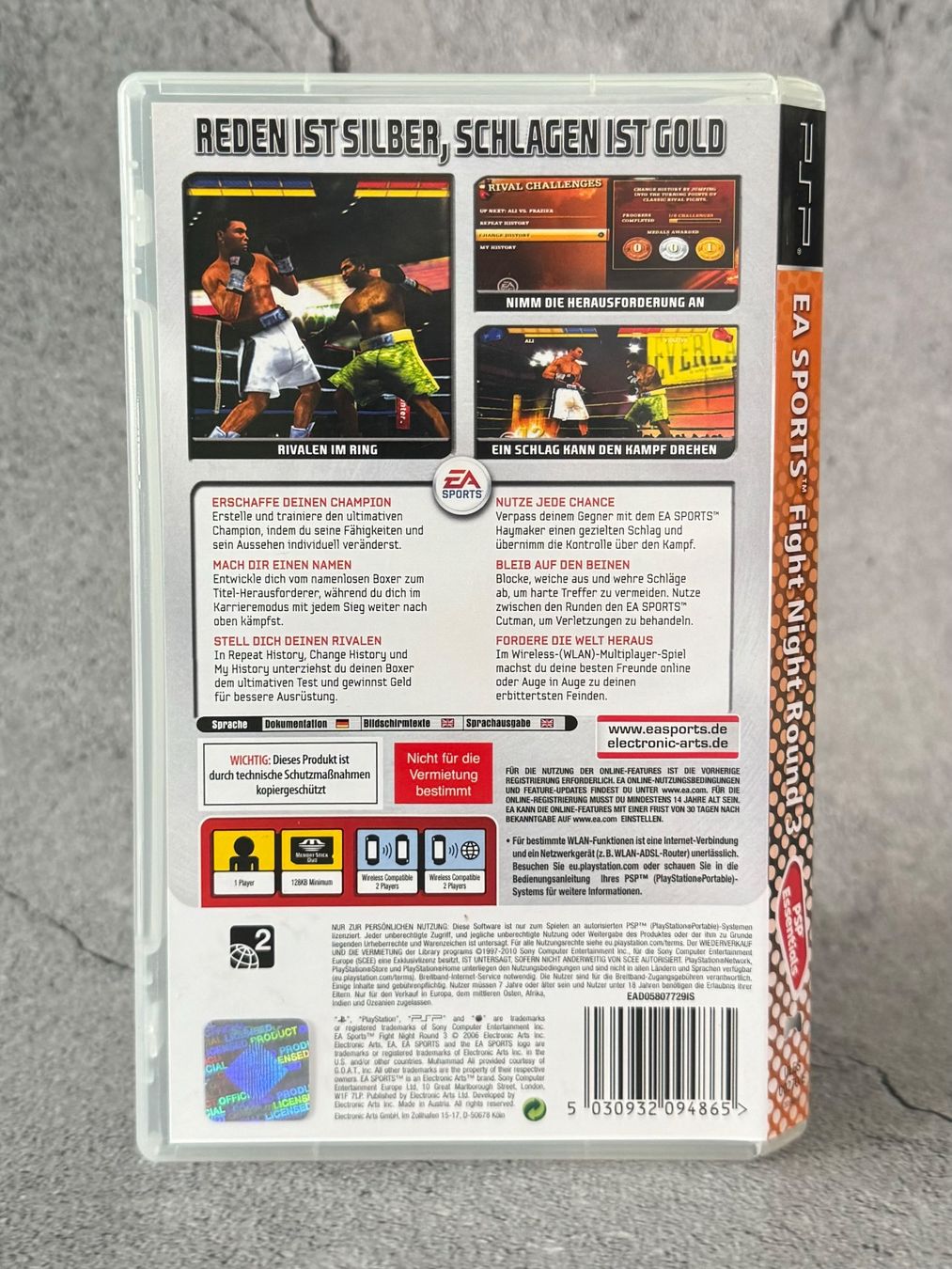 Giochi: Fight Night Round 3 [PSP] – Usato da Niederwil SO venduto da BlueSonic 1