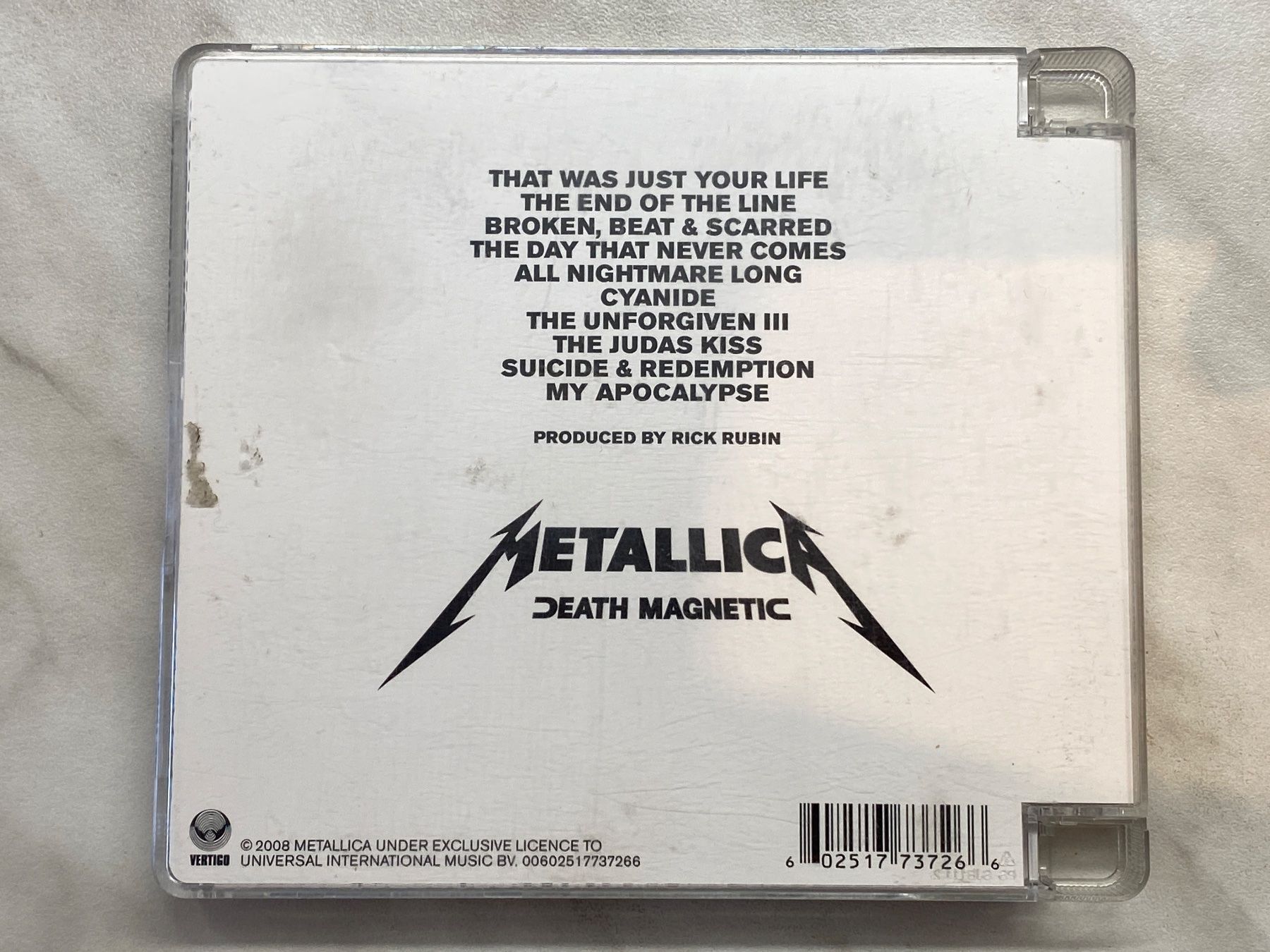 CDs: Metallica Death Magnetic – Neu (gemäss Beschreibung) aus Aigle von St_anger 1