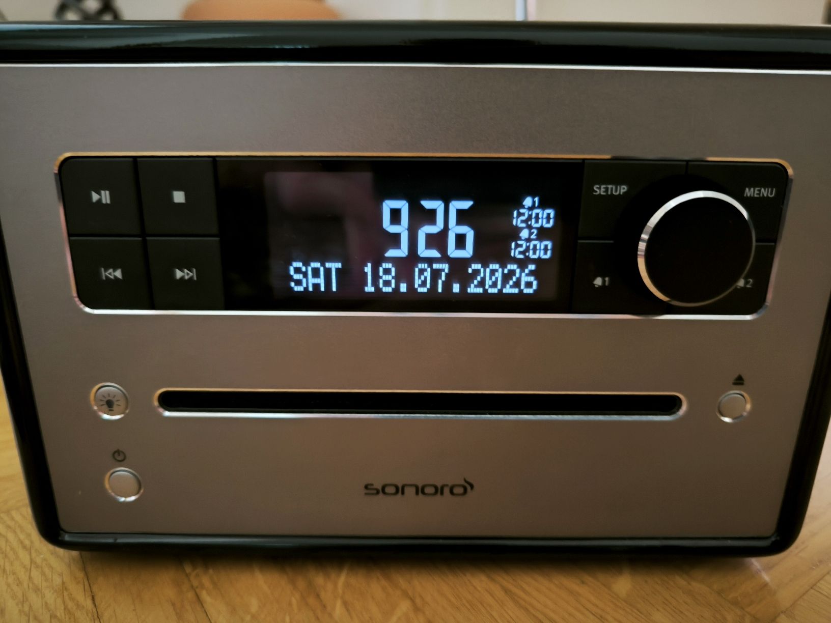 Sonoro Multimediaplayer & Streamer: Sonoro Qubo Musiksystem CD-Player DAB+ Bluetooth neuwertig – Neu (gemäss Beschreibung) aus Siblingen von Mustang71 1