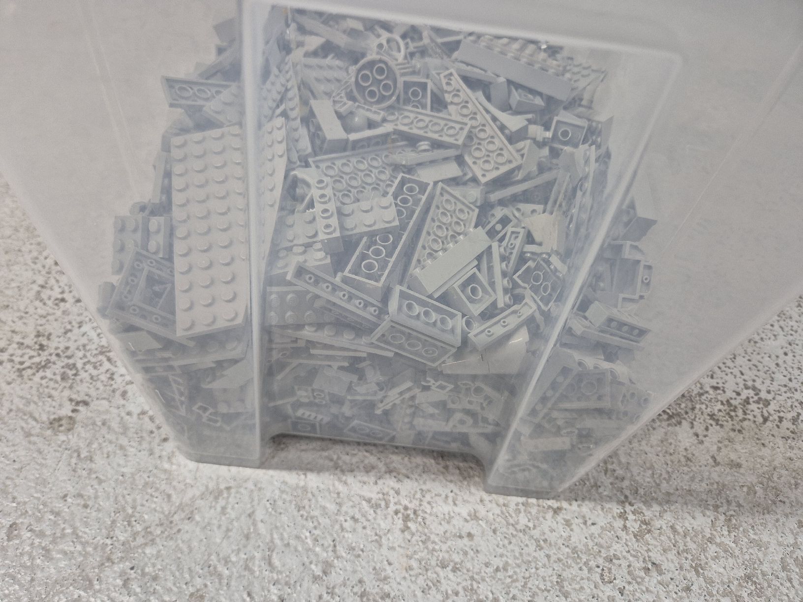 Lego Jouets: Lego 2,4KG Light Grey und Light bluish grey – D'occasion à Regensdorf par Brickshop_Zuerich 5