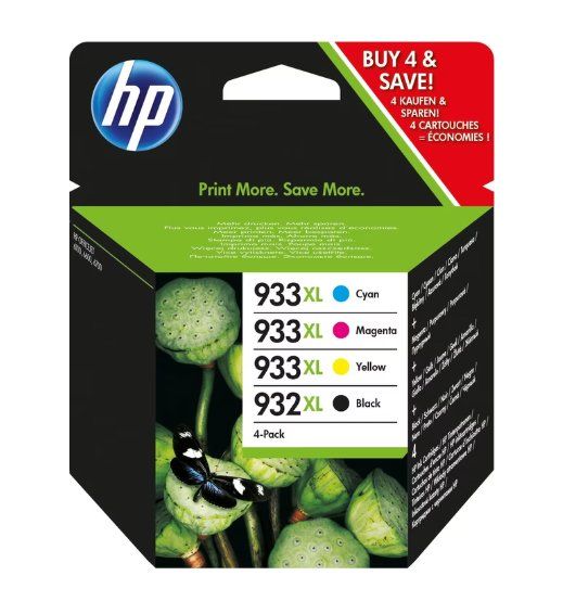 Hewlett Packard Cartucce per stampanti & toner: HP 932XL / 933XL Multipack – Nuovo (secondo la descrizione) da Beinwil am See venduto da ihregartenwelt 1