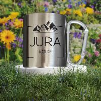 Tasse argenté "Jura Nature"