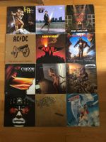 12 LPs Heavy Metal Hard Rock Glam Metal 80er Jahre Sammlung