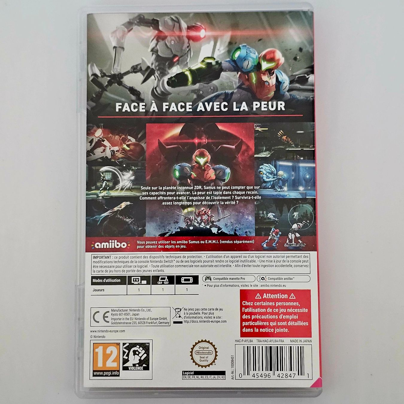 Nintendo Jeux: Metroid Dread (Nintendo Switch) – D'occasion à Holziken par Miglioregamesnmore 1