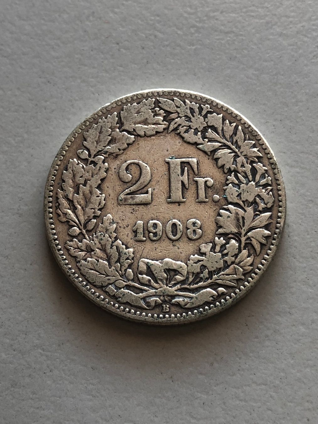 Tutti le monete: 2 Fr. 1908 – Usato da Schötz venduto da Odpa
